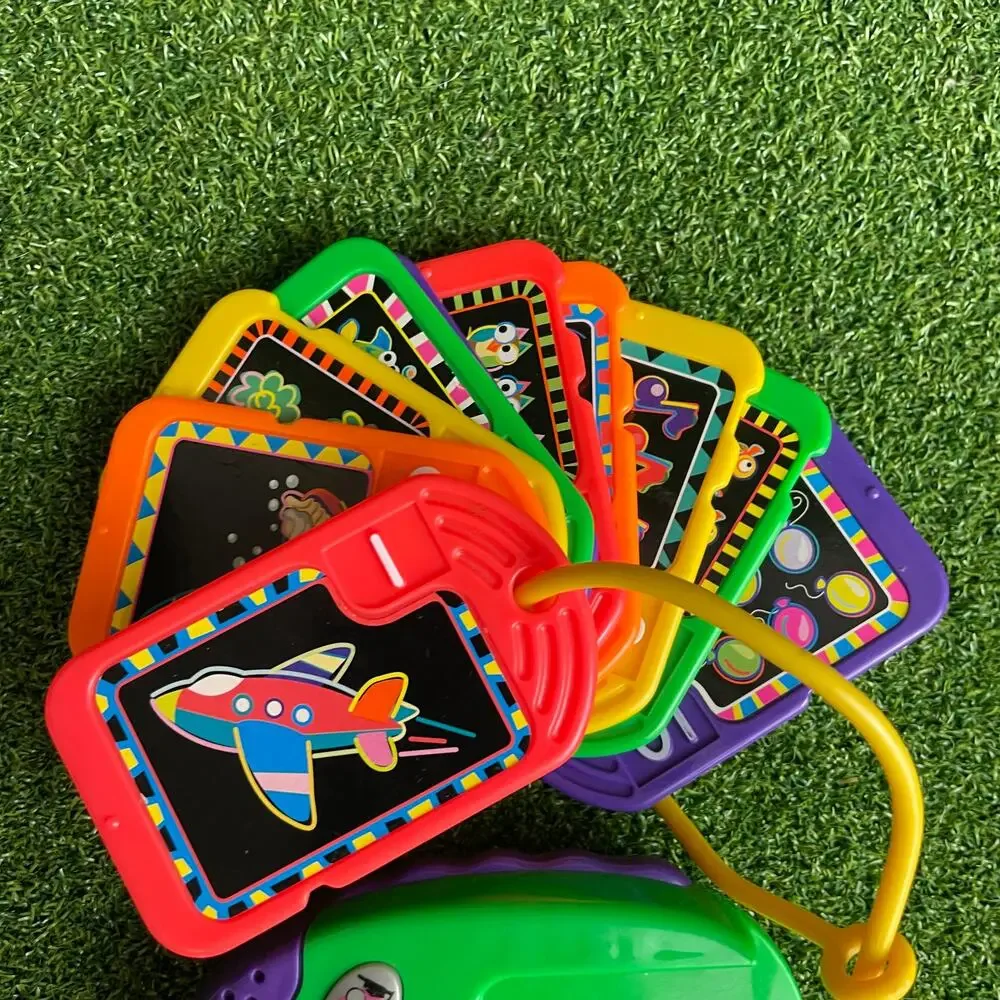 Vintage 2000 Mattel Fisher Price Learning Sensations Color Shape Flash Cards